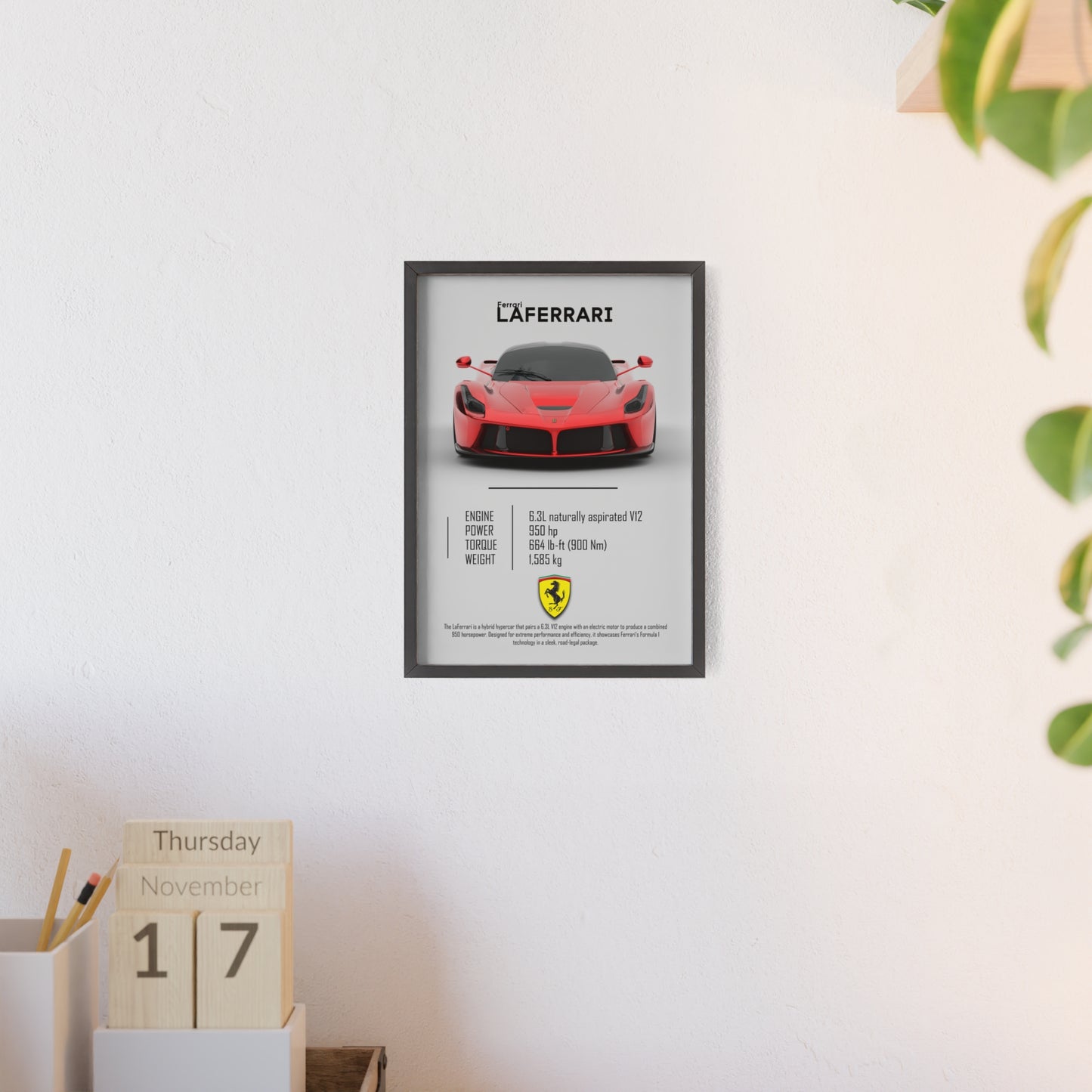 Laferrari poster
