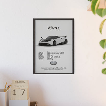 Pagani Huayra Poster