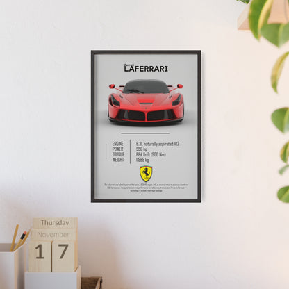Laferrari poster