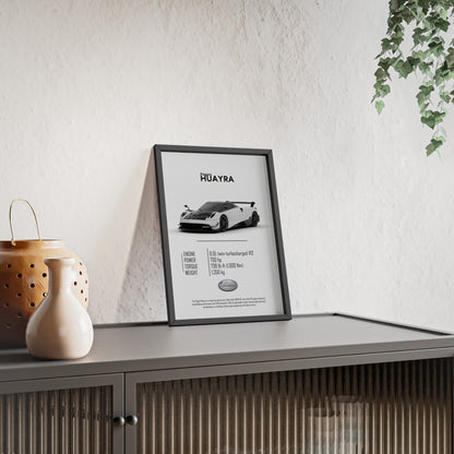 Pagani Huayra Poster