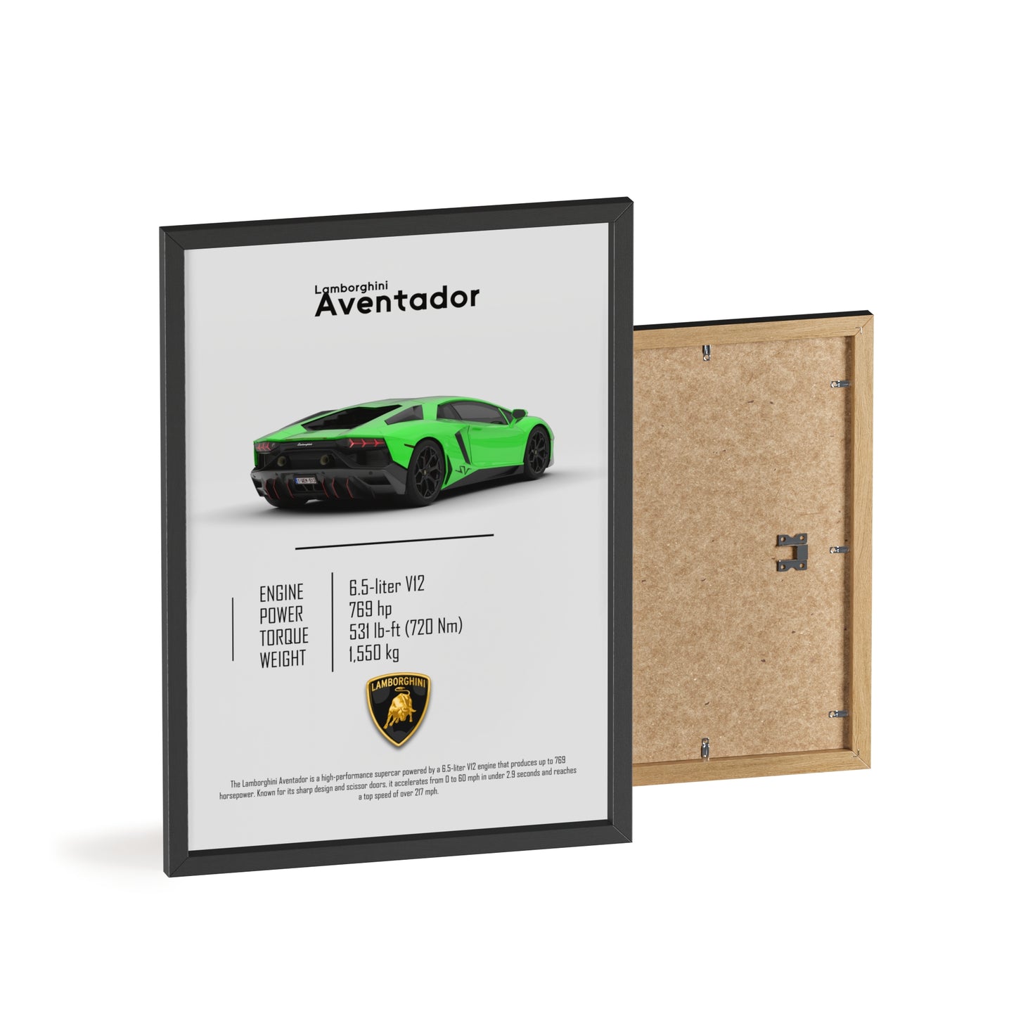 Lamborghini Aventador Poster