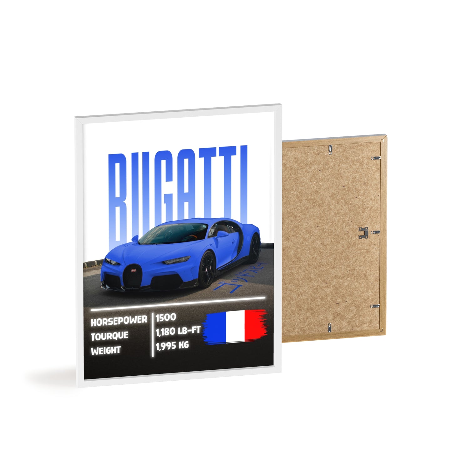 Bugatti Poster Decoration