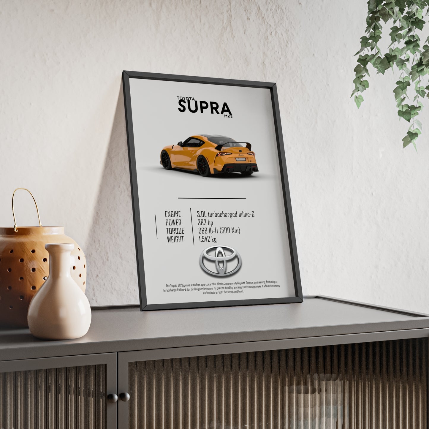 Toyota Supra Mk5 Poster