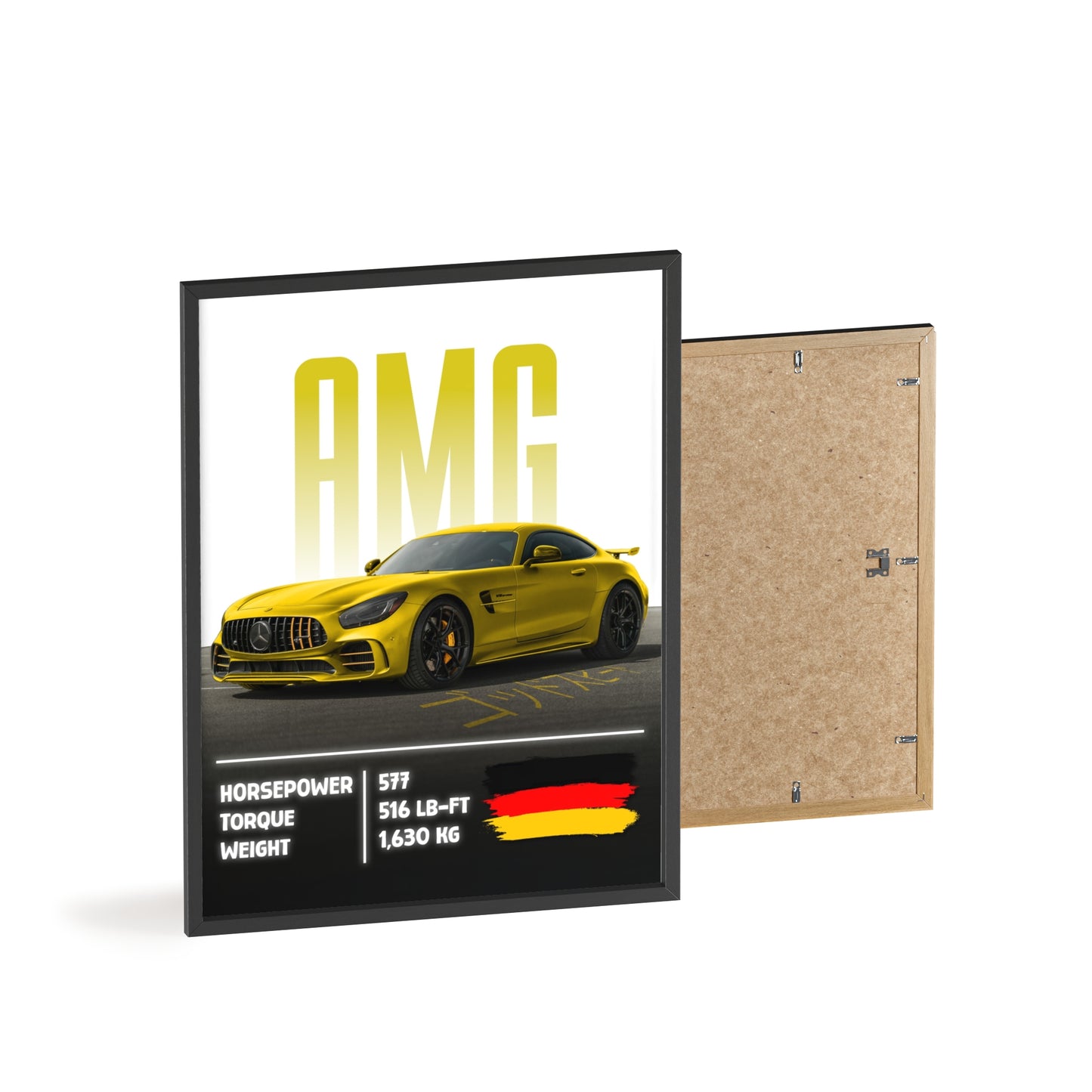 Mercedes AMG GTR Poster Decoration