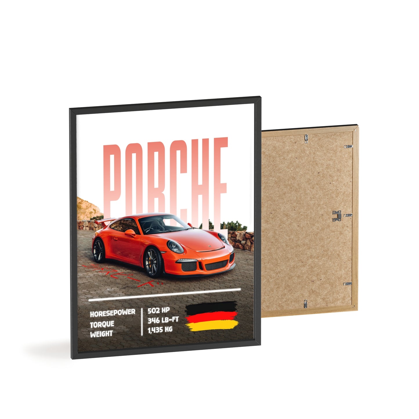 Porche 911 Gt3 Poster Decoration