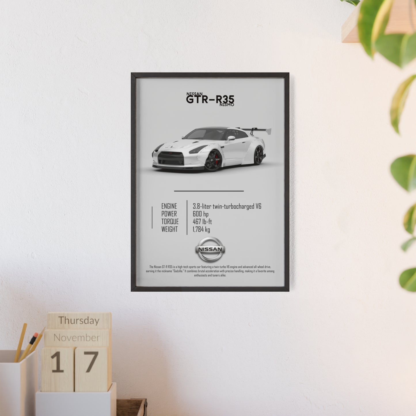 Nissan GTR r35 NISMO Poster