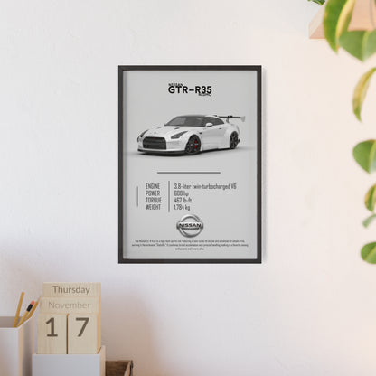 Nissan GTR r35 NISMO Poster