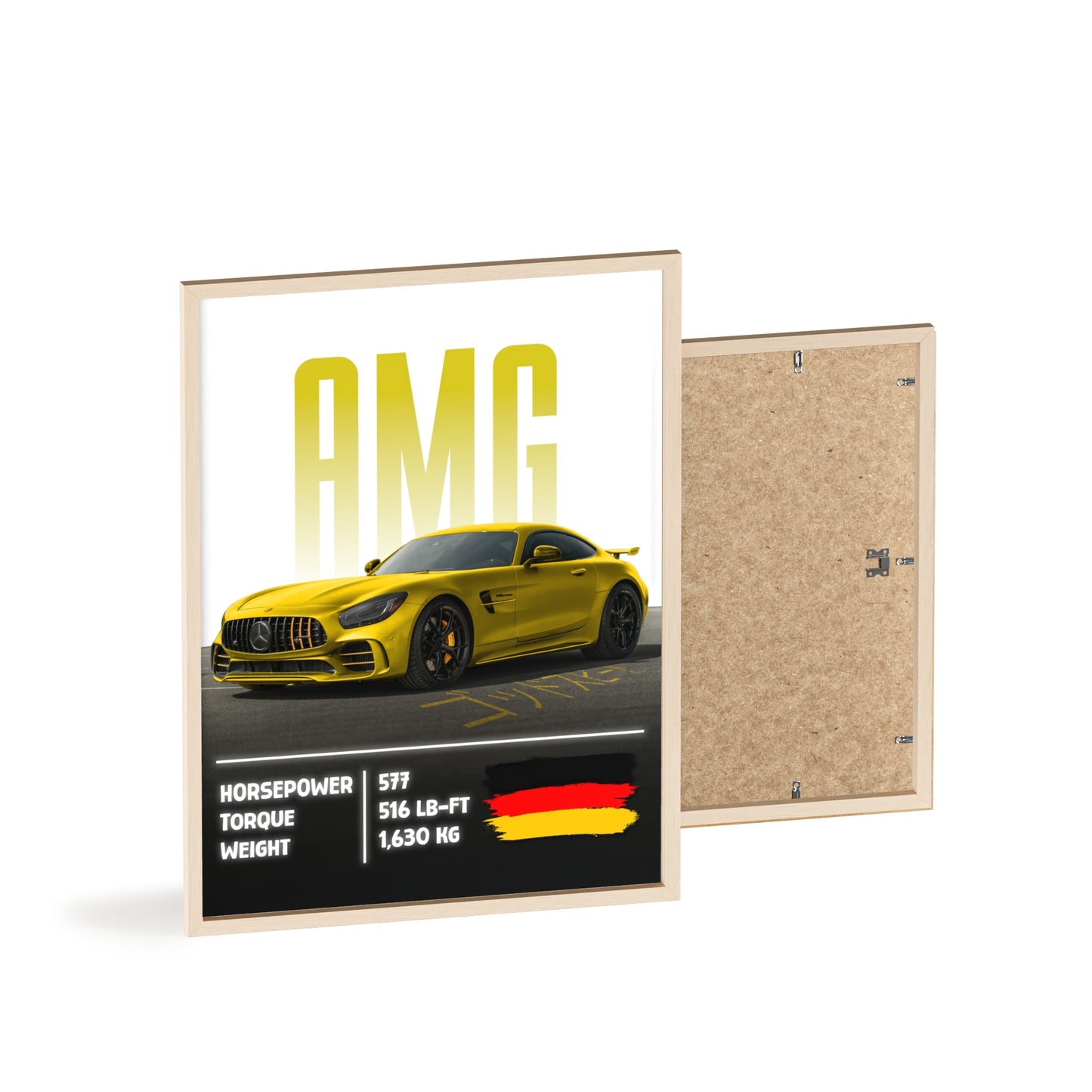 Mercedes AMG GTR Poster Decoration