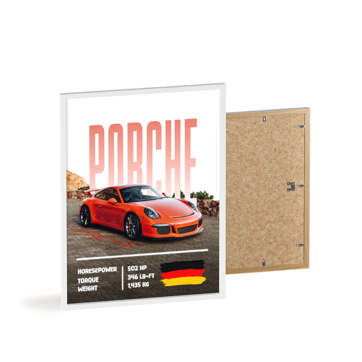 Porche 911 Gt3 Poster Decoration