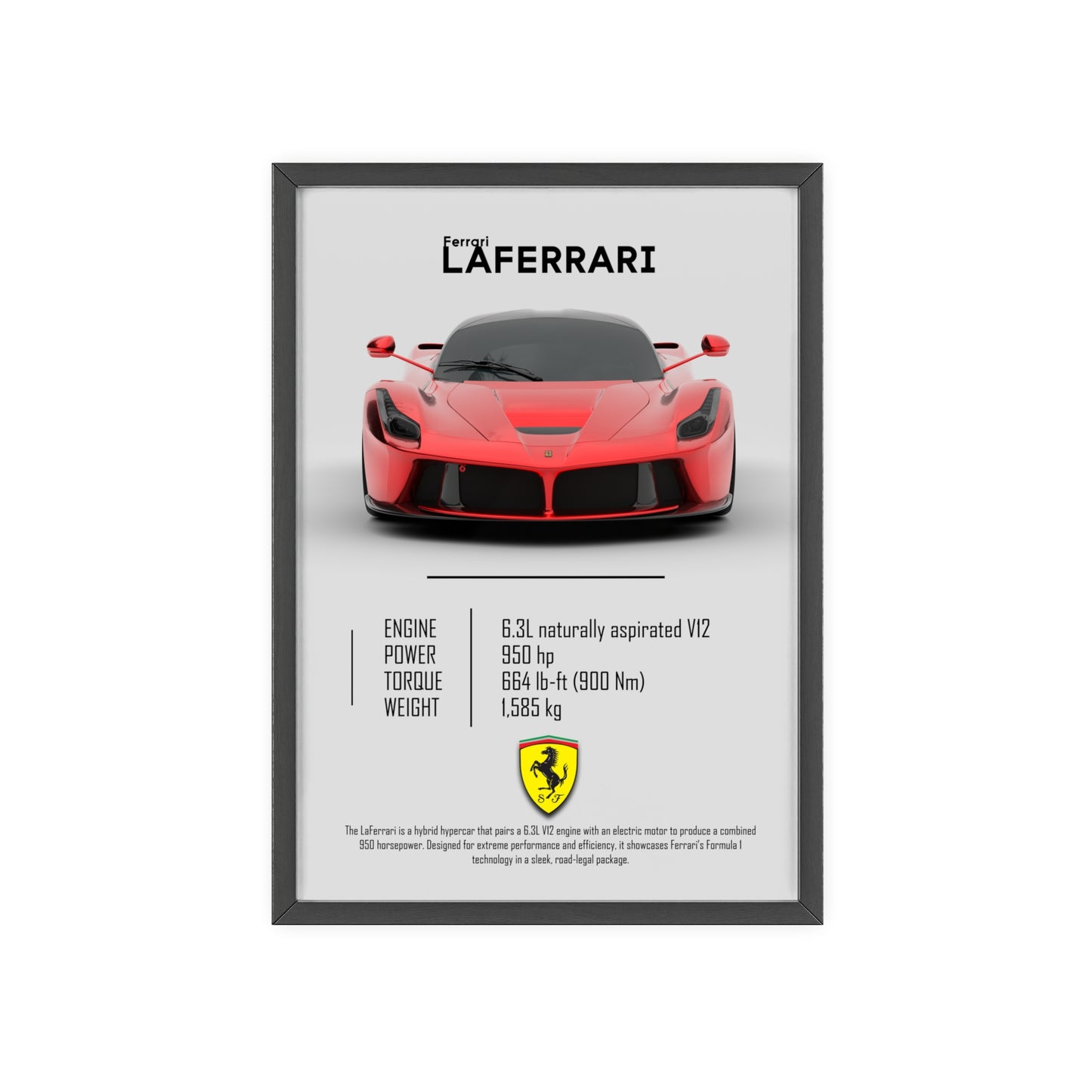 Laferrari poster