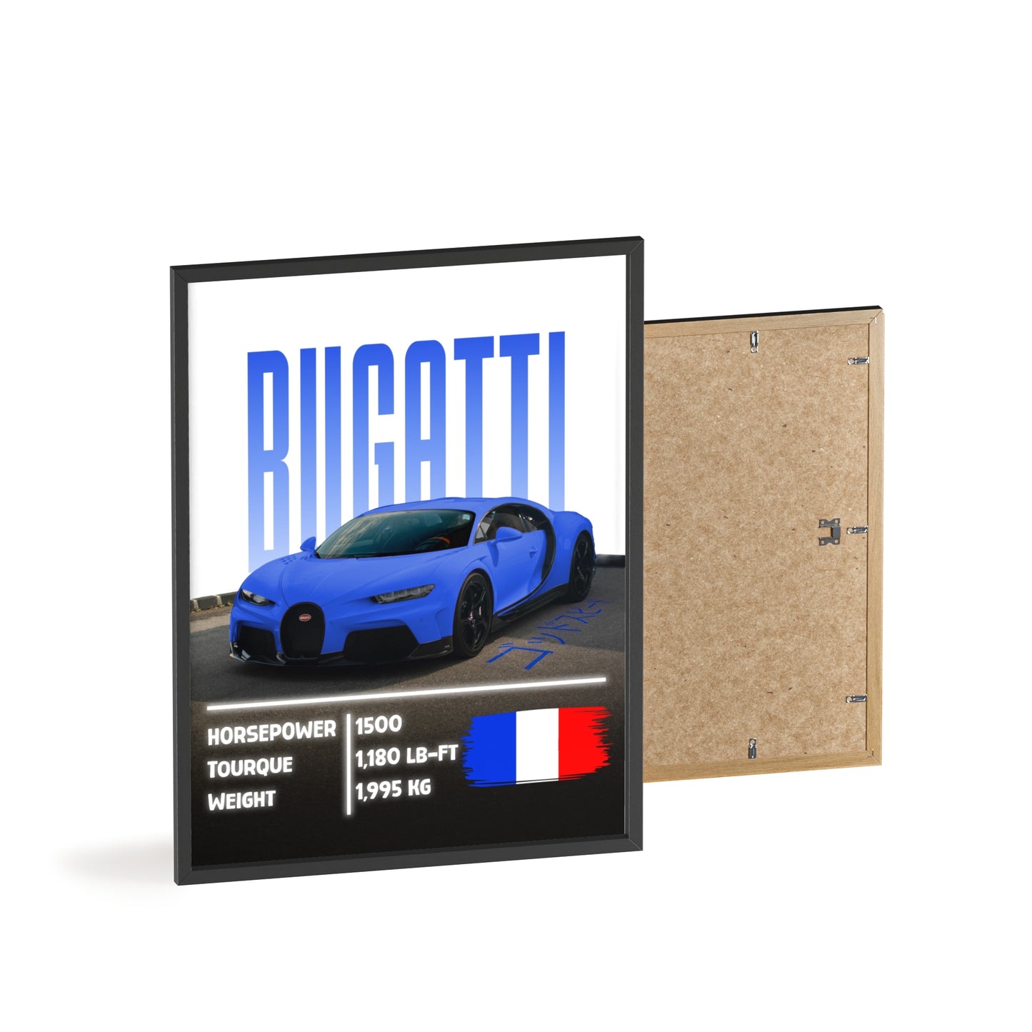 Bugatti Poster Decoration