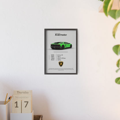 Lamborghini Aventador Poster