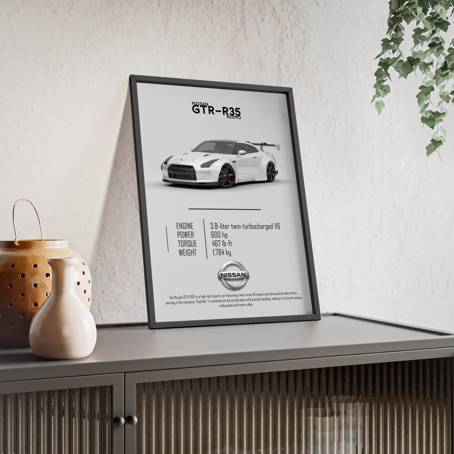 Nissan GTR r35 NISMO Poster