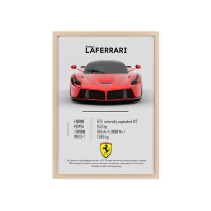 Laferrari poster