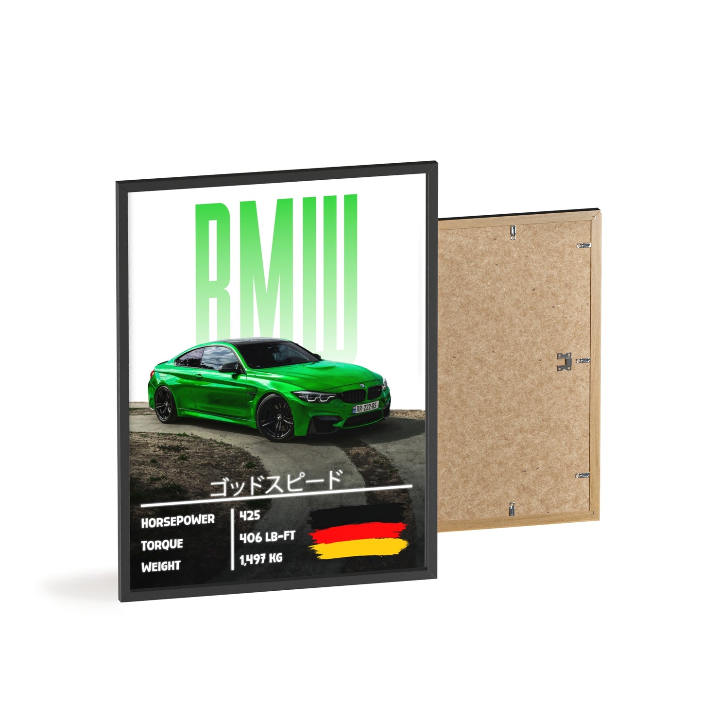 BMW m4 Poster Decoration