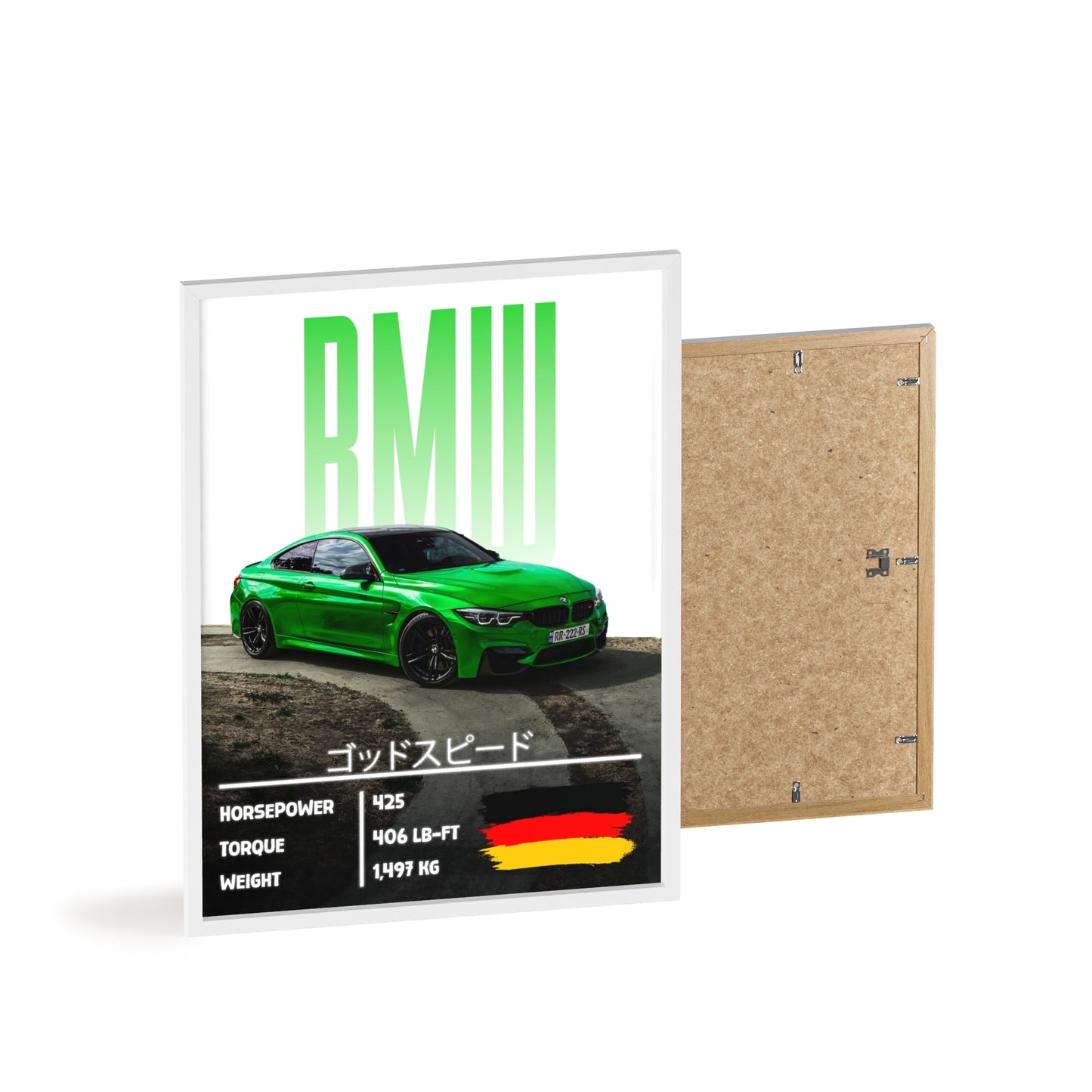BMW m4 Poster Decoration