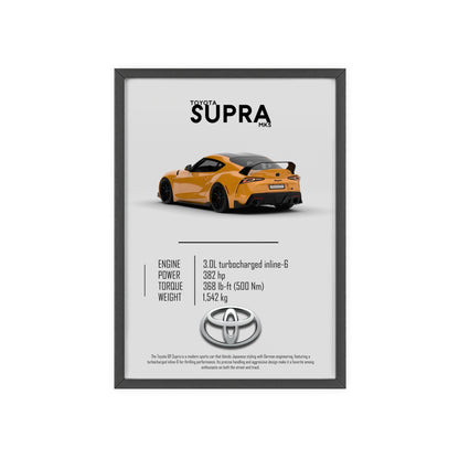 Toyota Supra Mk5 Poster