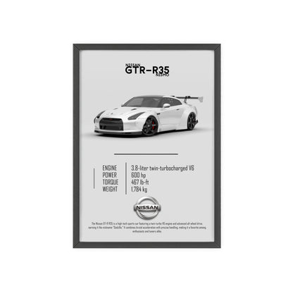 Nissan GTR r35 NISMO Poster