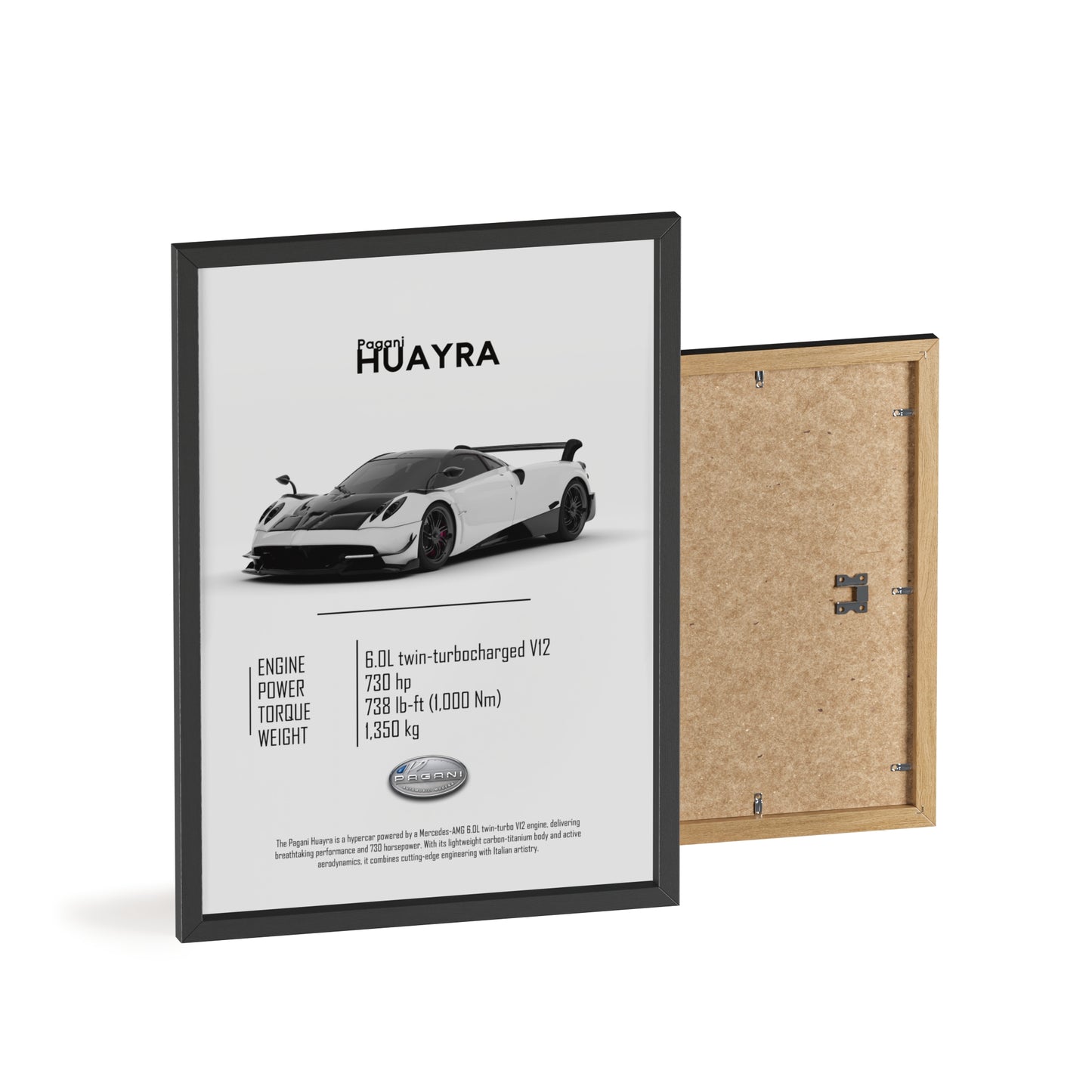 Pagani Huayra Poster