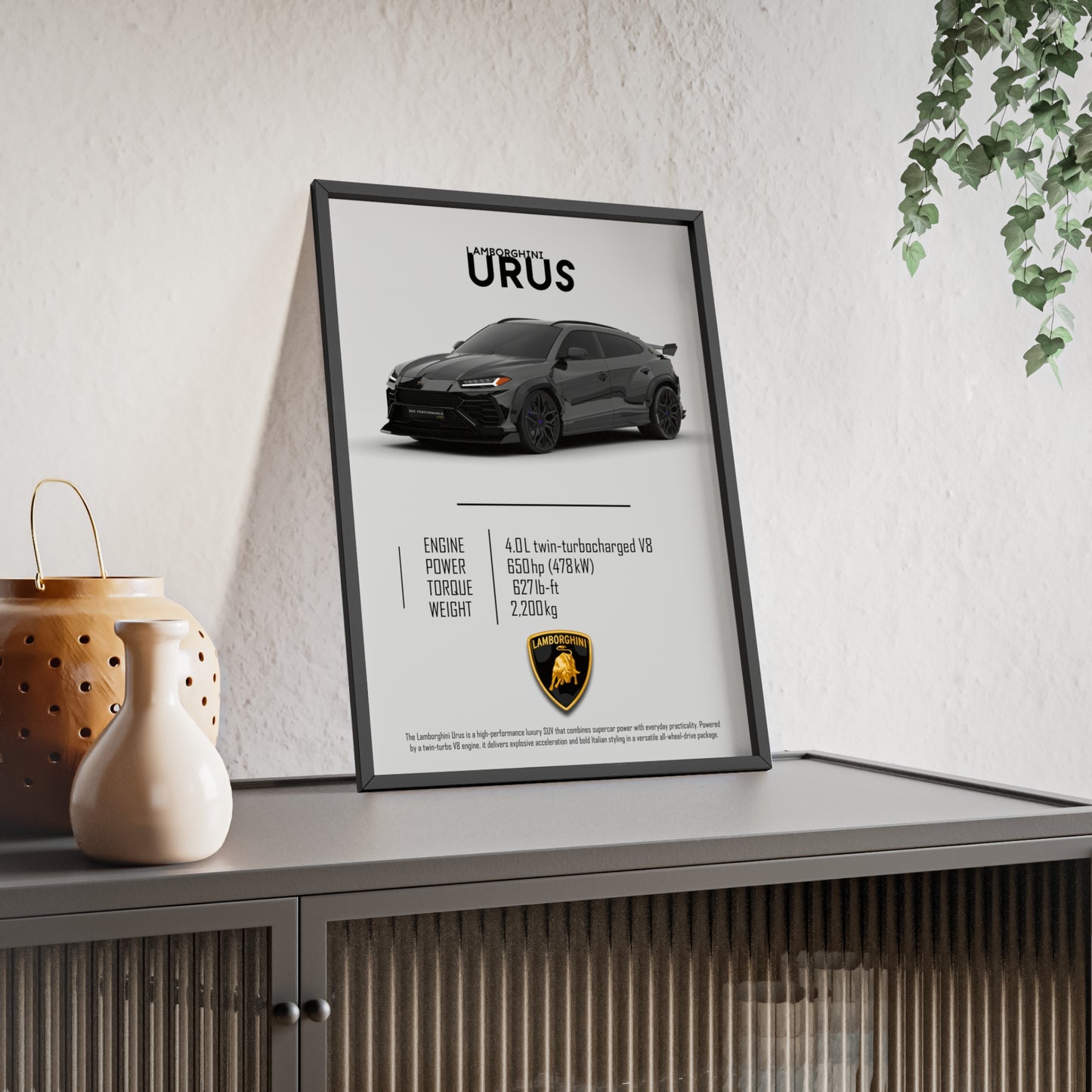 Lamborghini Urus Poster